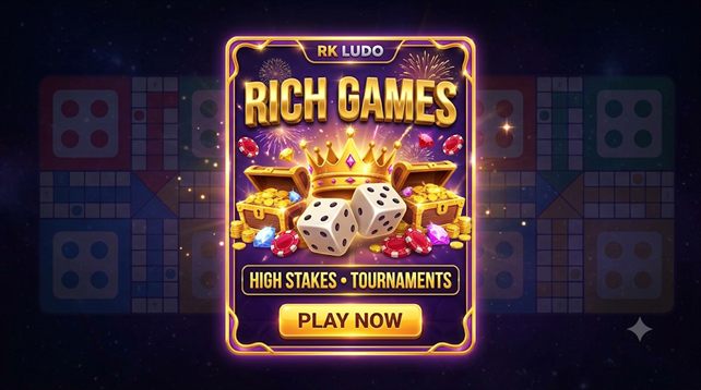 RK Ludo Rich Games: high stakes and tournaments